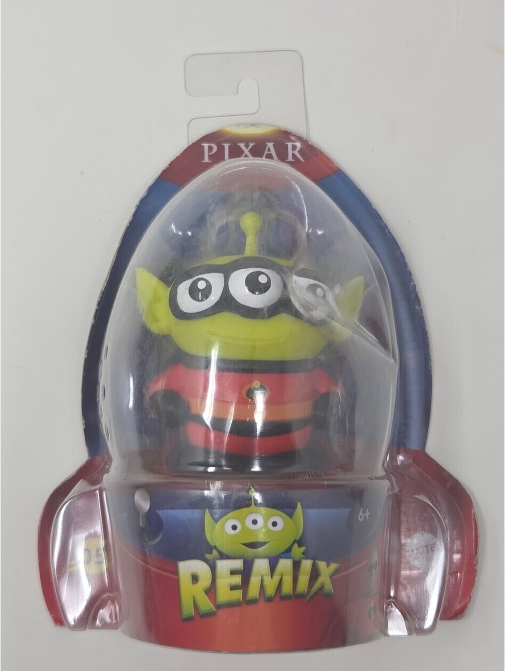Pixar Remix Superhero Alien Figure Mattel Sealed Collectible Toy Display